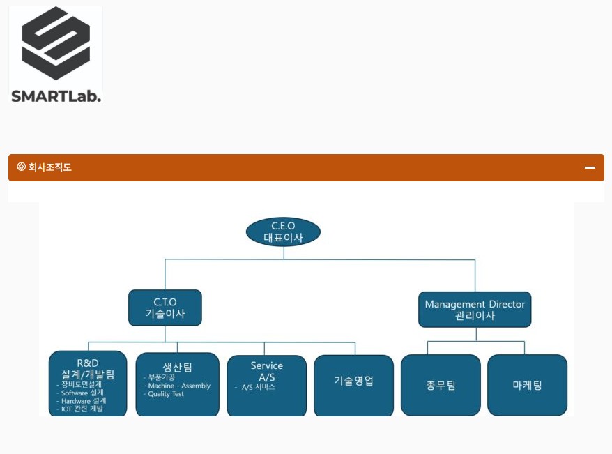 회 사 소 개 - smartlab